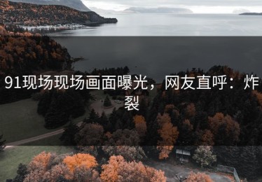 91现场现场画面曝光，网友直呼：炸裂