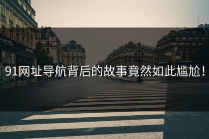 91网址导航背后的故事竟然如此尴尬！