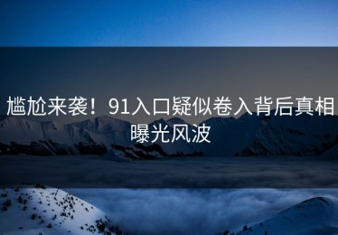 尴尬来袭！91入口疑似卷入背后真相曝光风波