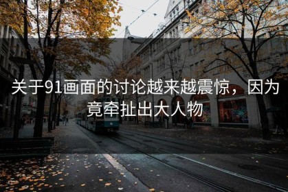 关于91画面的讨论越来越震惊，因为竟牵扯出大人物